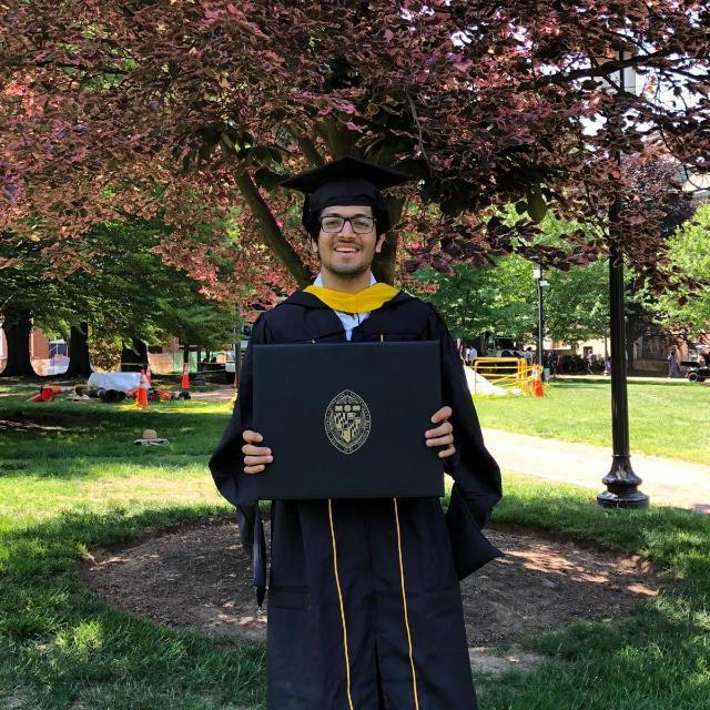 Johns Hopkins graduation